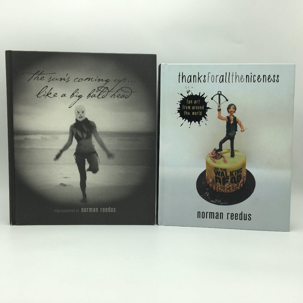 2 Norman Reedus Photography and Art Books / Hardcover